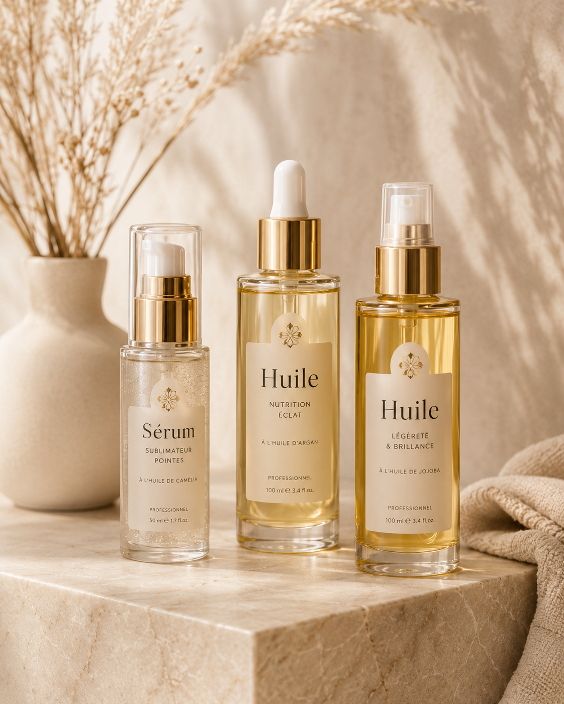 Sérums et huiles capillaires