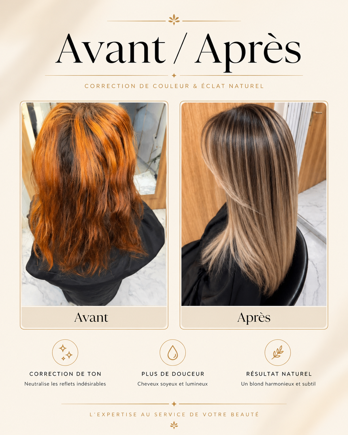 Transformation avant après Maison de Iris 03